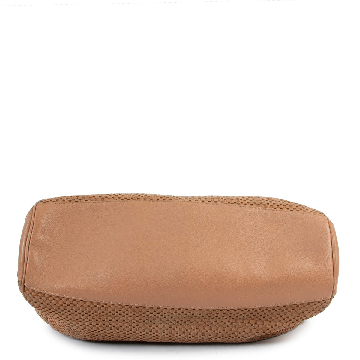 Delvaux Zalmroze Toile de Cuir Claire Obscure Schoudertas