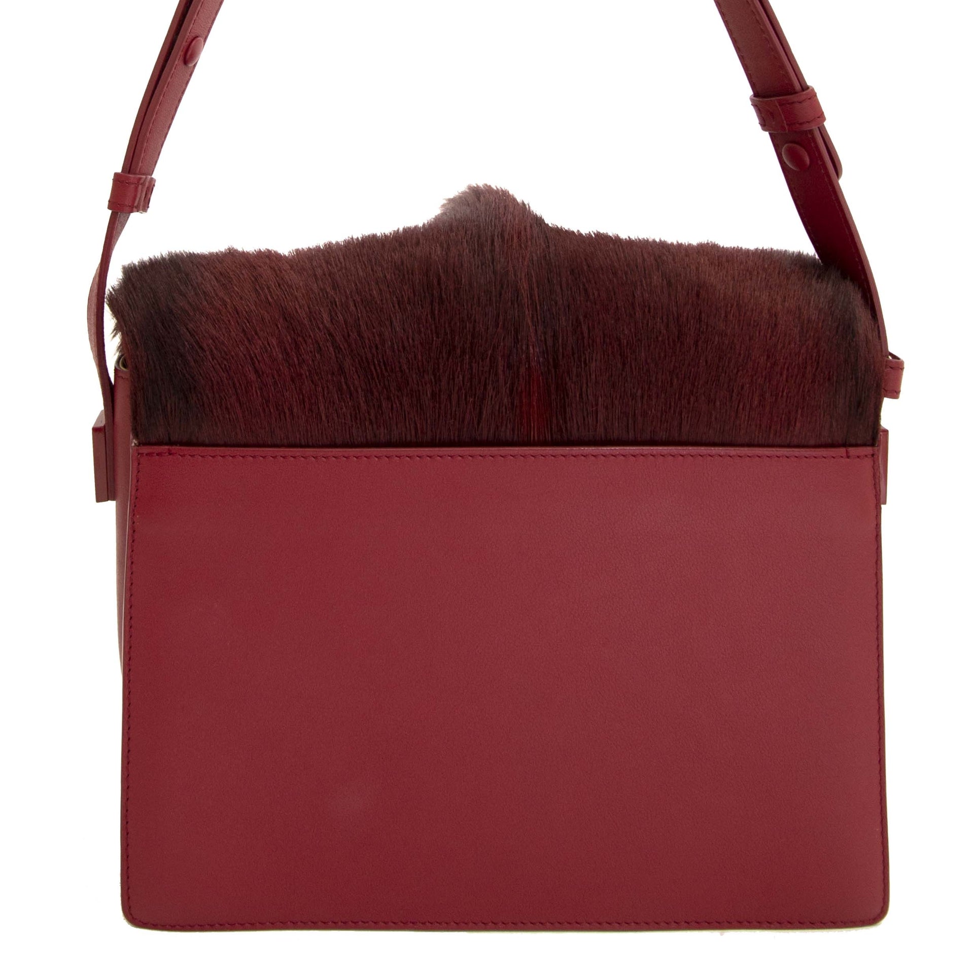 Authentieke tweedehands vintage Delvaux Madame Springbok Crossbody Bag koop online bij LabelLOV