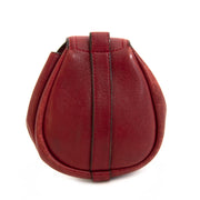 Delvaux Mini Belt Bag Burgundy