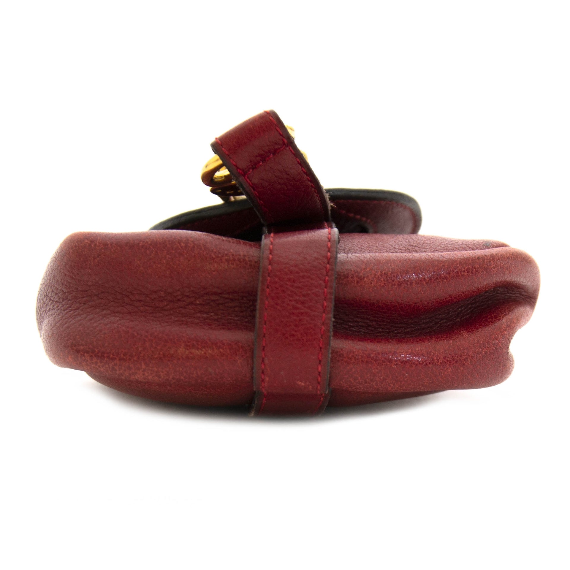 Delvaux Mini Belt Bag Burgundy kopen en verkopen aan de beste prijsDelvaux Mini Belt Bag Burgundy (