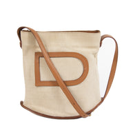 Delvaux Beige Le Pin Toile Lin Allure Mini