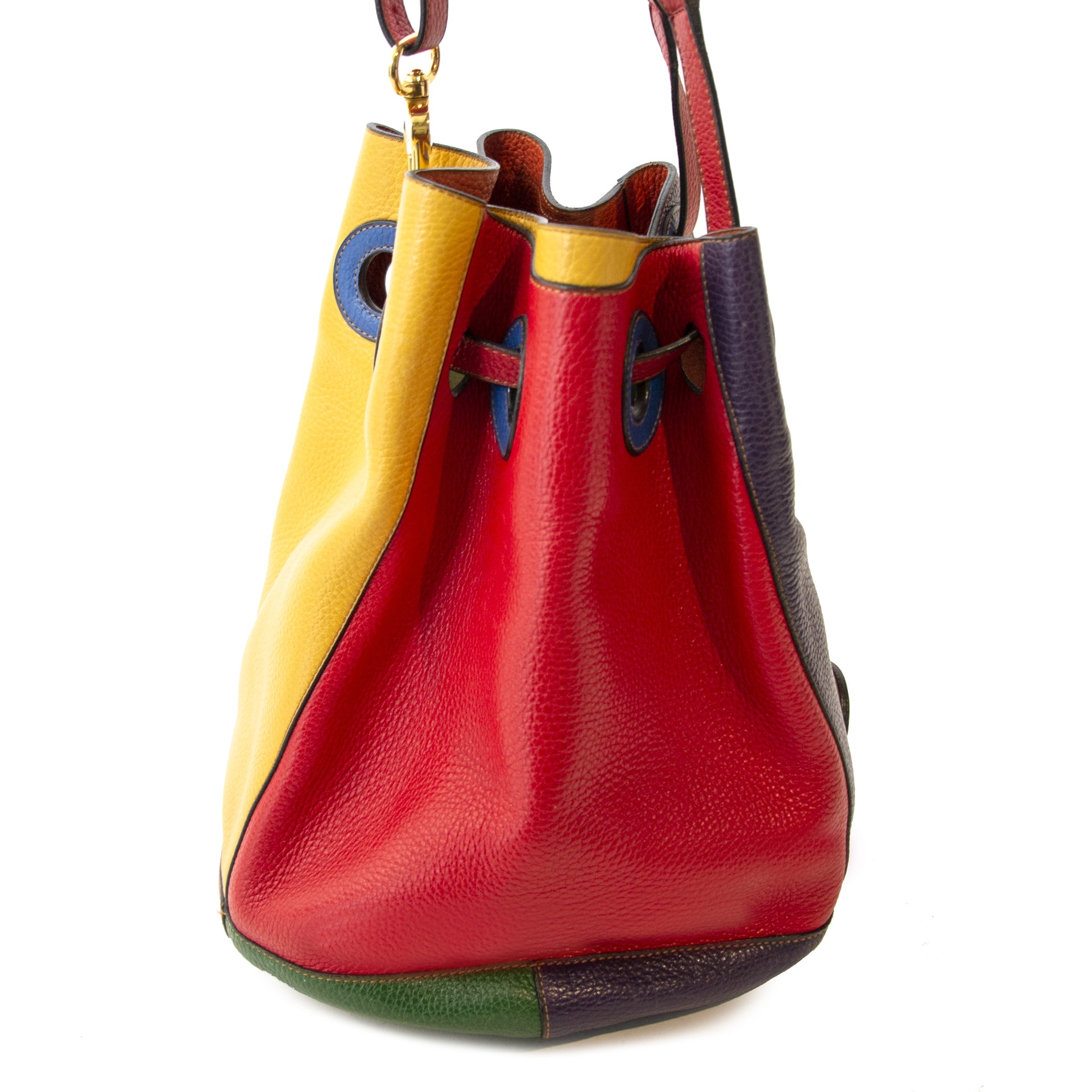 Delvaux Multicolor Nomade Bucket Bag veilig online tegen de beste prijs