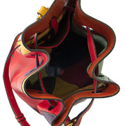 acheter en ligne seocnde main Delvaux Multicolor Nomade Bucket Bag
