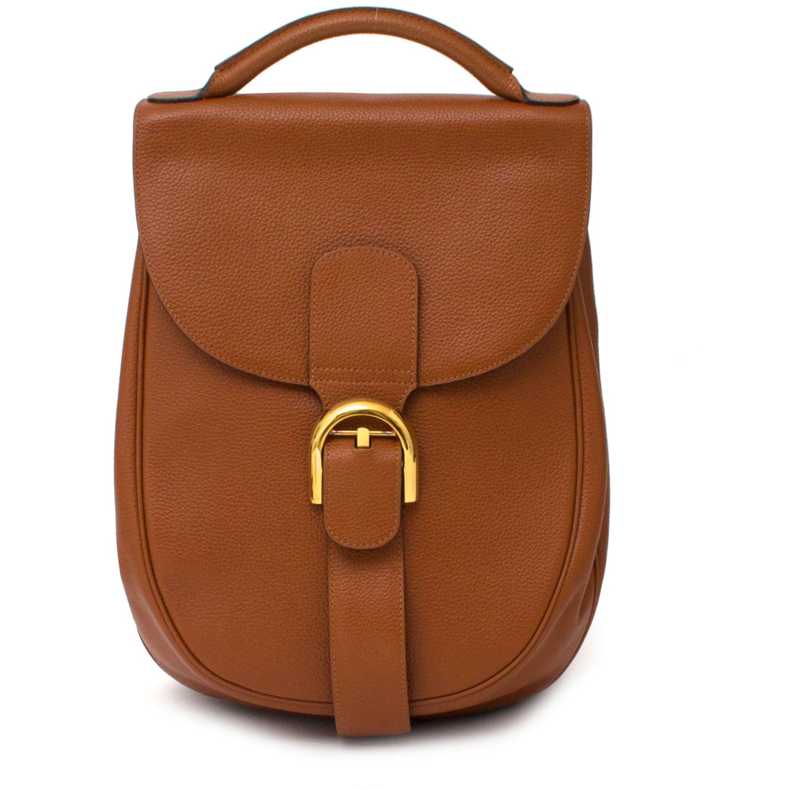koop veilig online 100% authentieke Delvaux kristal de roche Cognac Backpack aan de best prijs online webshop labellov.com