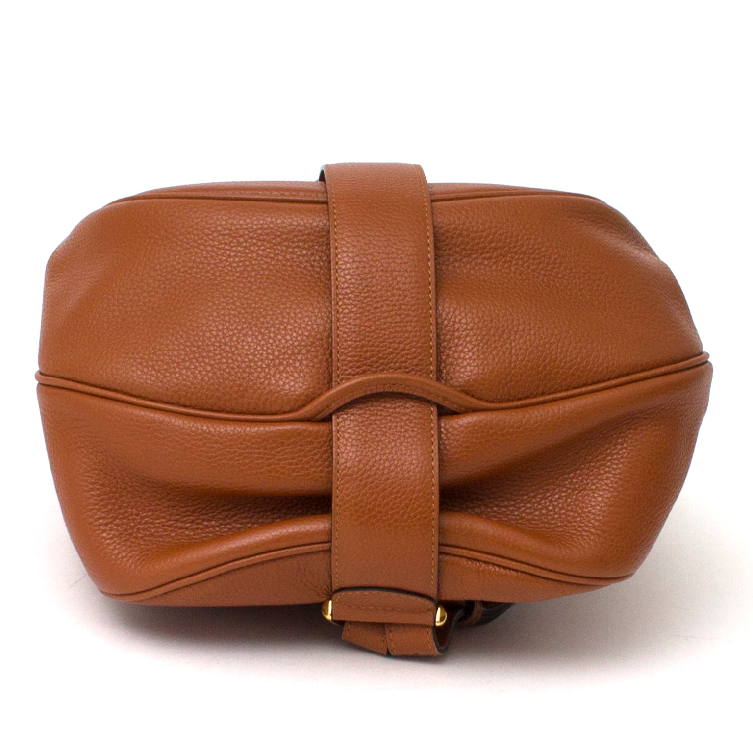 shop your designer vintage secondhand Delvaux crystal de roche Cognac Backpack