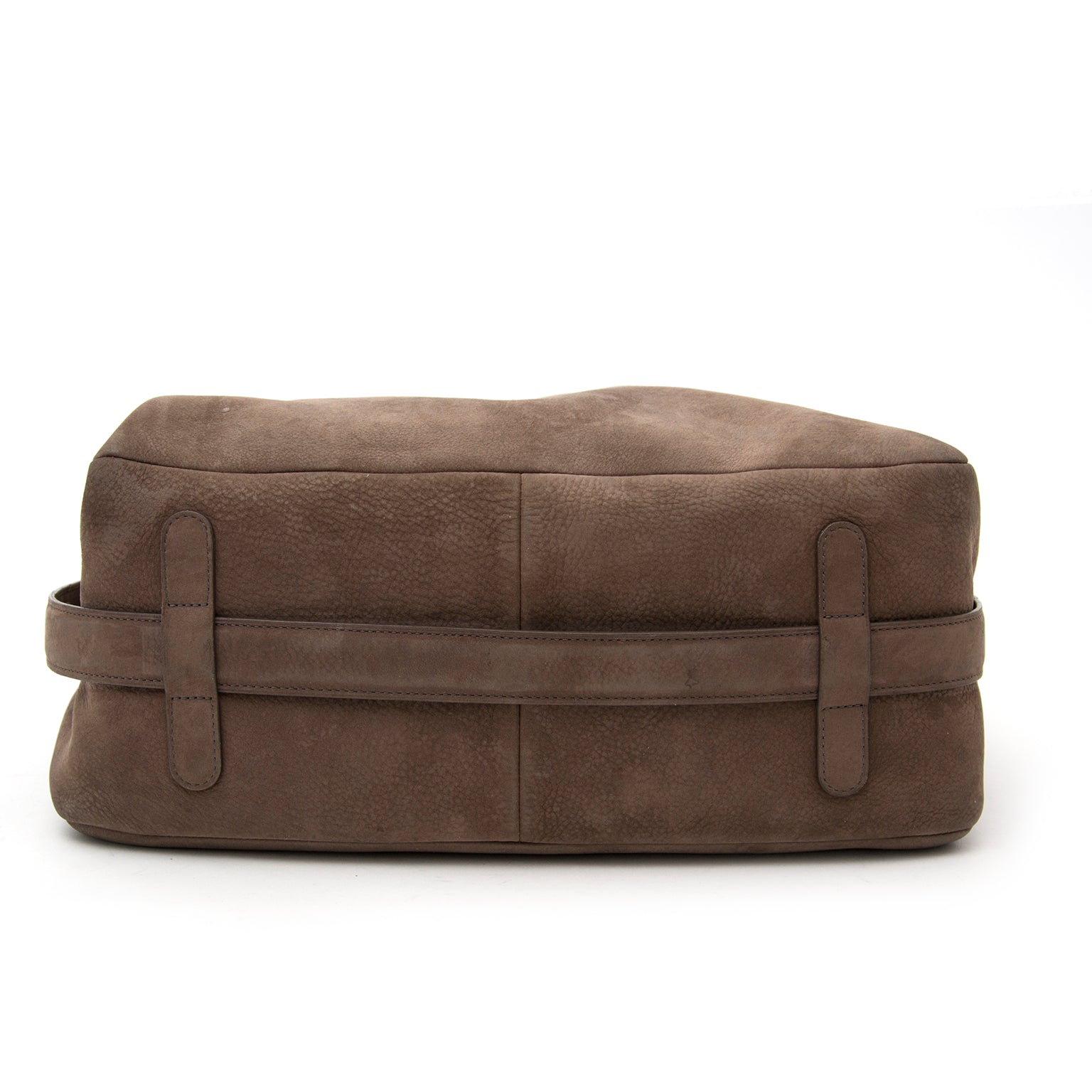 acheter en ligne pour le meilleur prix Delvaux Taupe Nubuck Large Shoulder Bag
