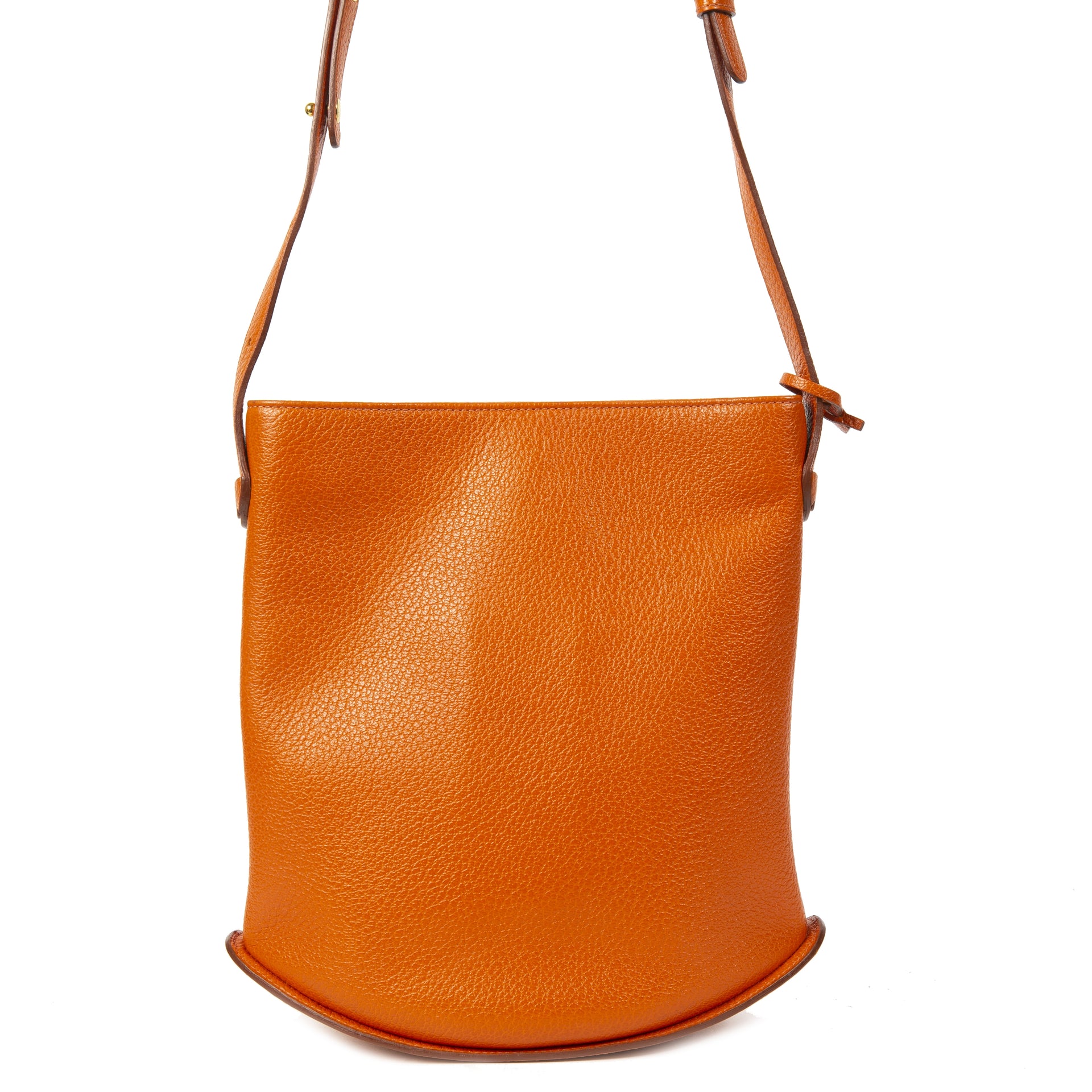 Delvaux Orange Le Pin Mini Bag
