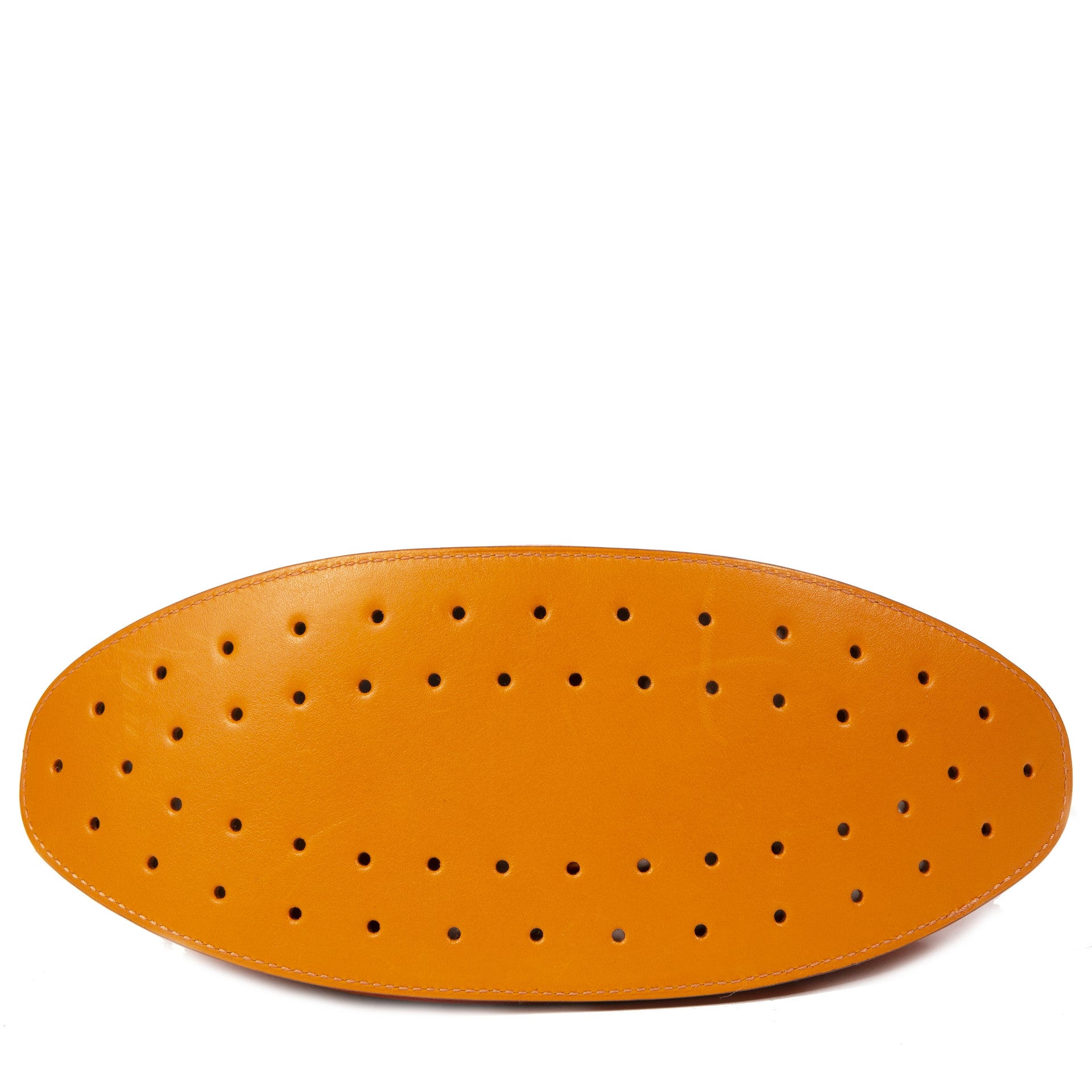 Delvaux Vintage Oranje Le Pin Mini Handtas