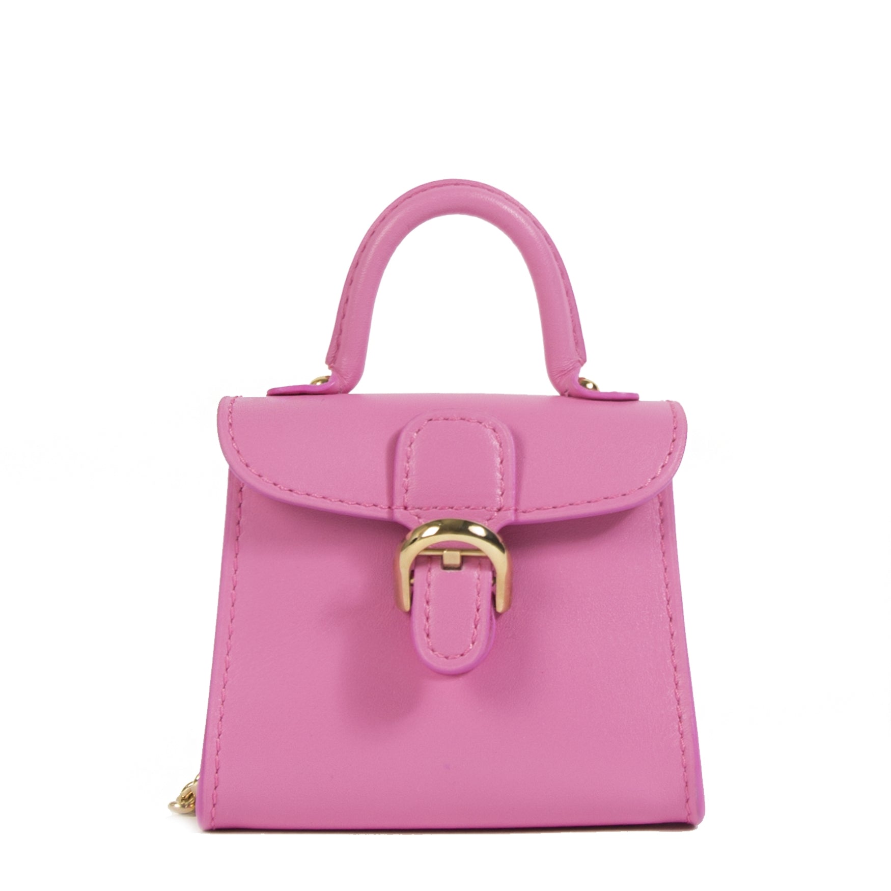 Authentique seconde main vintage Delvaux Brillant Charm Pink achète en ligne webshop LabelLOV