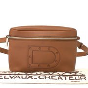 koop veilig onlien aan de beste prijs tweedehands Delvaux Cognac Belt Bag online webshop labellov.com