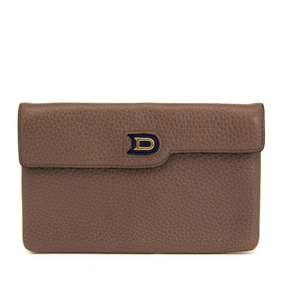 Pochette Delvaux Taupe