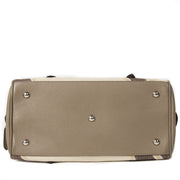 Authentieke tweedehands Delvaux Printed Bowling Bag juiste prijs veilig online winkelen LabelLOV webshop luxe merken winkelen Antwerpen België mode fashion