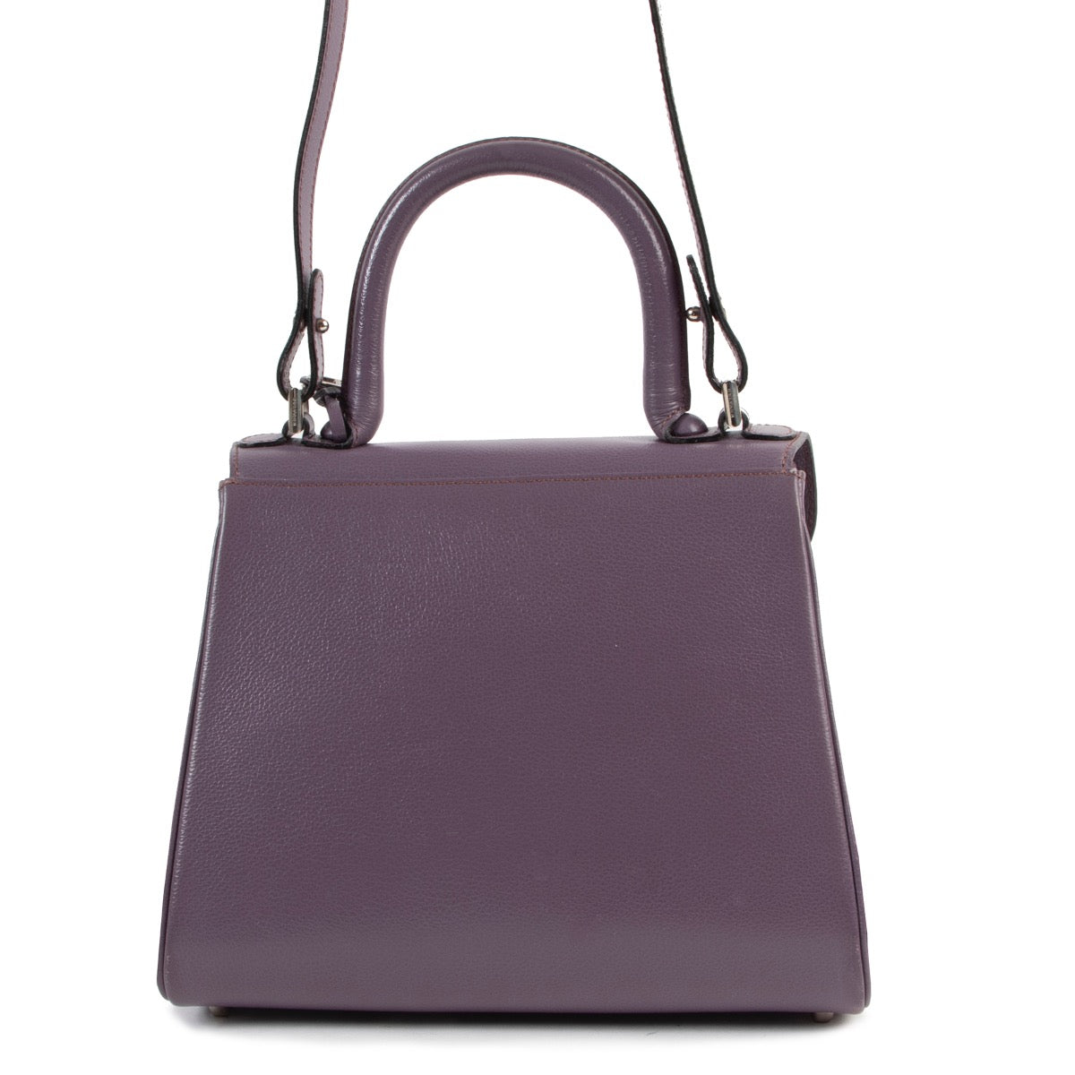 shop online at Labellov for 100% authentic vintage second hand Delvaux Mauve Purple Brillant