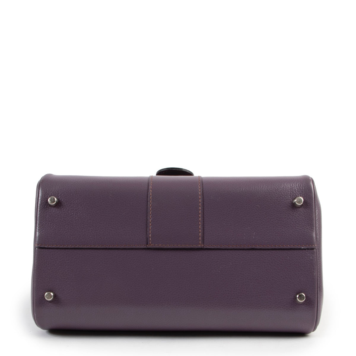 shop online at Labellov for 100% authentic vintage second hand Delvaux Mauve Purple Brillant