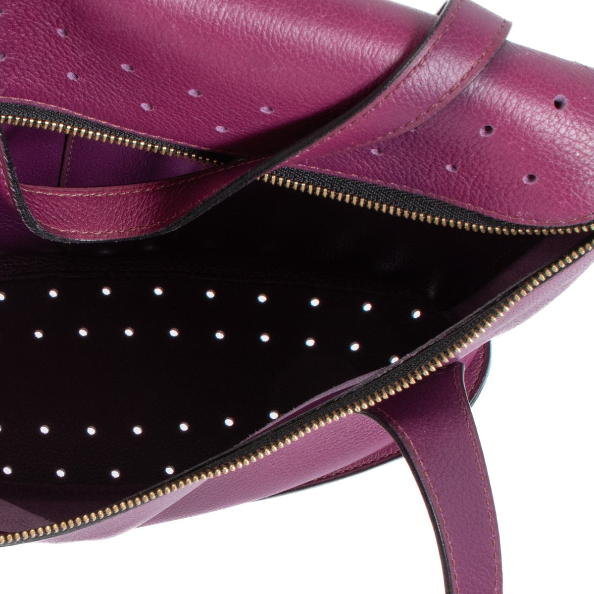 Delvaux Magenta Songe Small Handbag