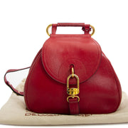 Authentique seconde main Delvaux Cerceau Red Crossbody Bag achète en ligne webshop LabelLOV