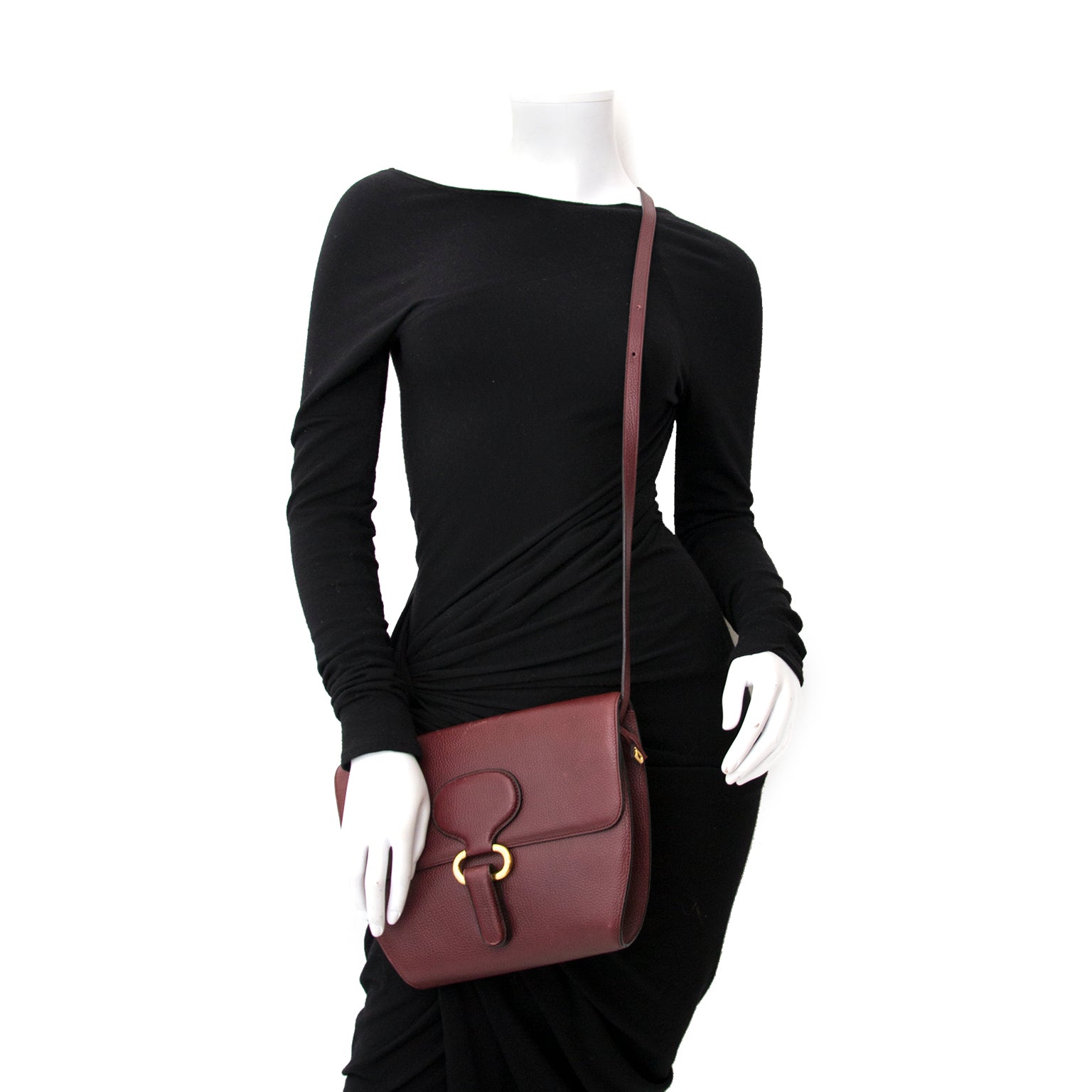 Shop safe online aan de beste prijs Delvaux Bordeaux Cross Body Bag bij Labellov.com