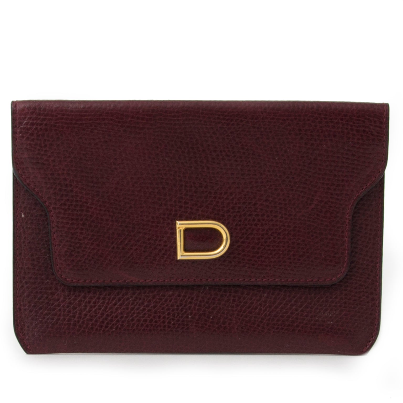 Authentieke Delvaux geldbeugel voor de juiste prijs bij LabelLOV vintage webshop. Veilig online winkelen. Luxe, vintage, mode. Antwerpen, België.