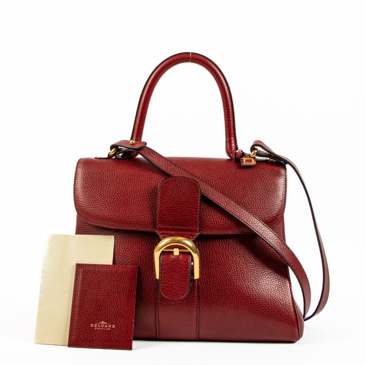Delvaux Brillant MM Red Jumping