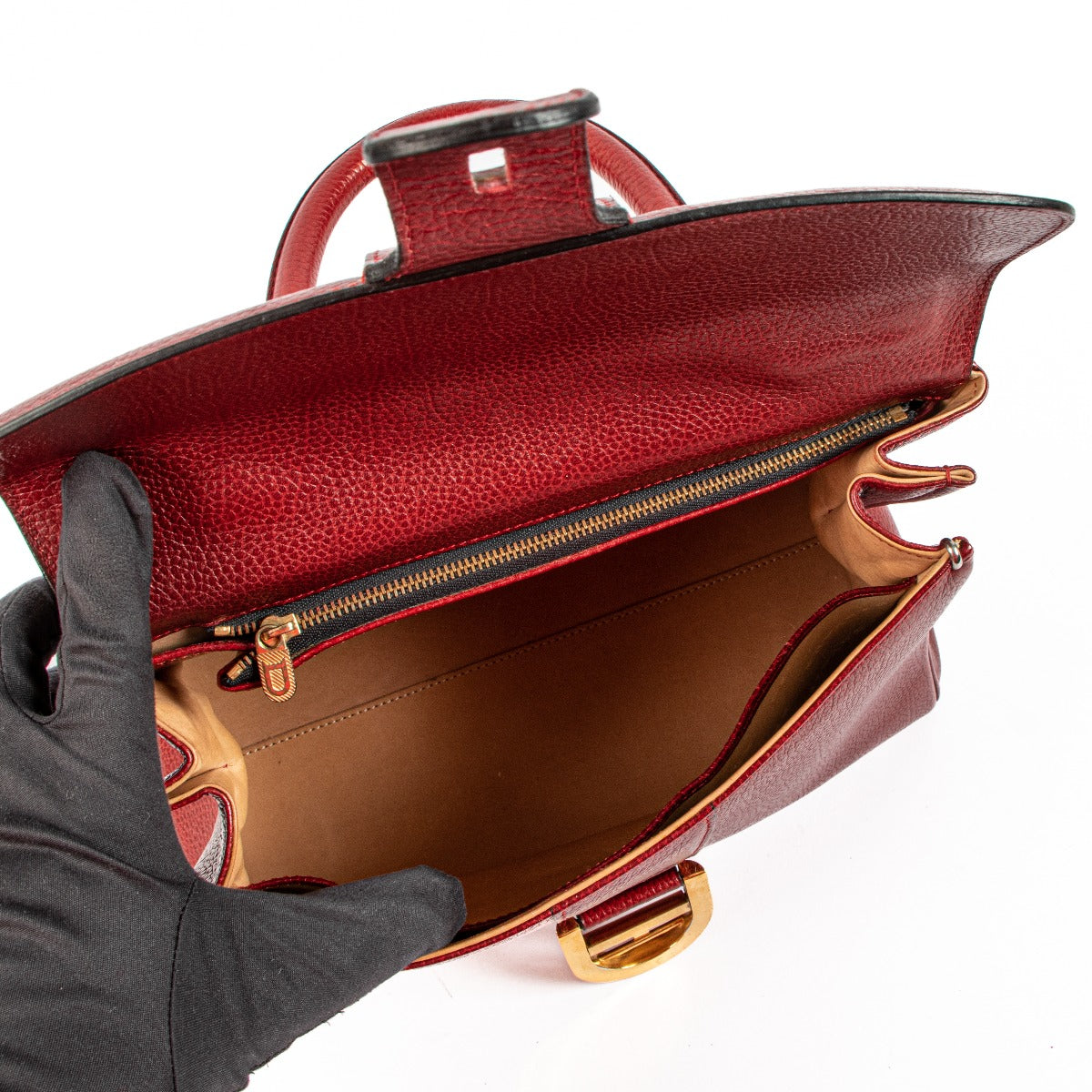 Delvaux Brillant MM Rouge Galop