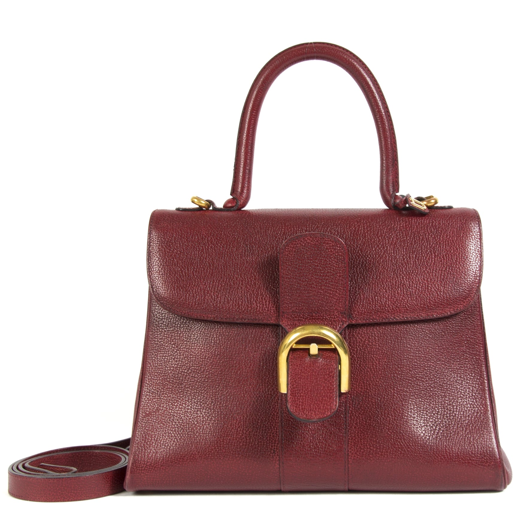 Delvaux Brillant MM Burgundy