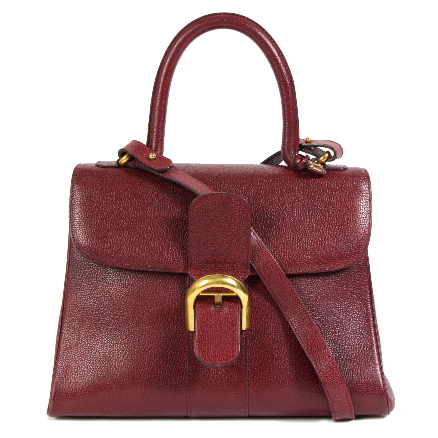 Delvaux Brillant MM Burgundy