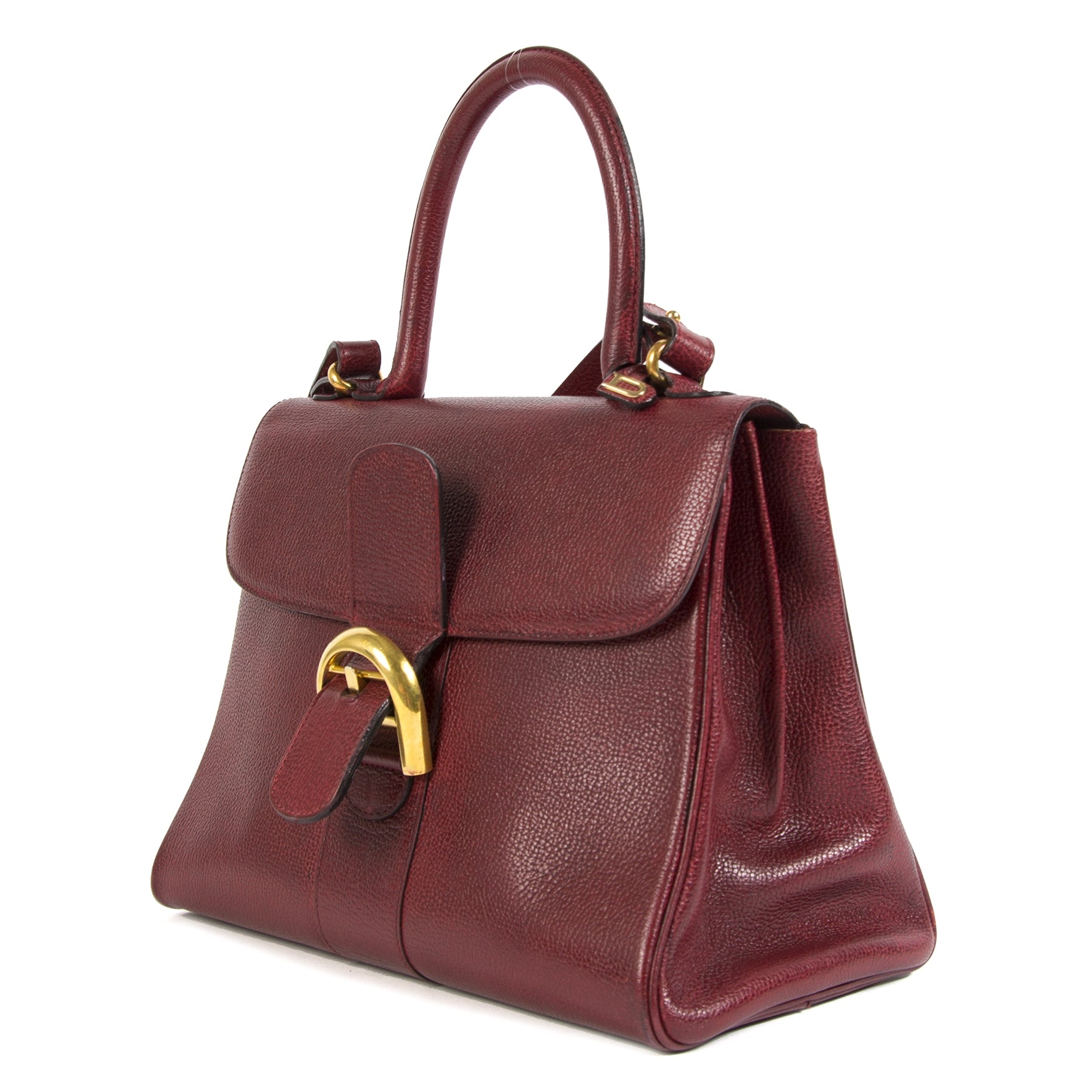 Delvaux Brillant MM Burgundy