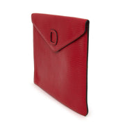 Koop uw gloednieuwe Delvaux Red Pochette Clutch aan de beste prijs bij Labellov Antwerpen