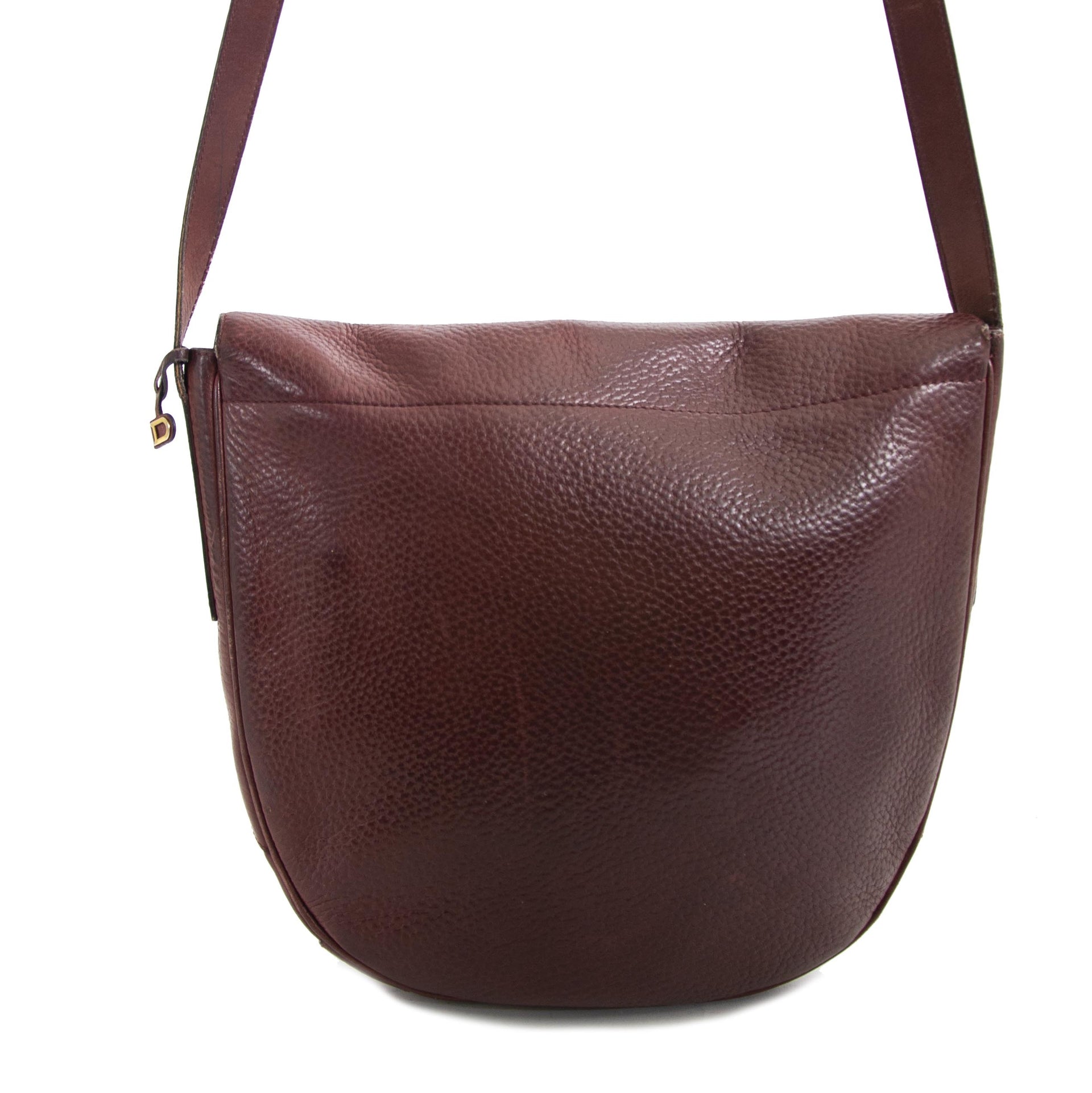 Delvaux Burgundy Crossbody Bag