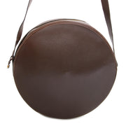 Delvaux Round Brown Leather Bag For the best price at LabelLov. Pour le meilleur prix à LabelLOV. Voor de beste prijs bij LabelLOV.