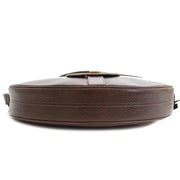 Delvaux Round Brown Leather Bag For the best price at LabelLov. Pour le meilleur prix à LabelLOV. Voor de beste prijs bij LabelLOV.
