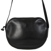 Authentieke tweedehands Delvaux Black Crossbody Bag Ostrich juiste prijs veilig online winkelen LabelLOV webshop luxe merken winkelen Antwerpen België mode fashion