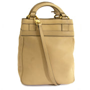 Delvaux Roseau Camel Bucket Bag for the best price at Labellov