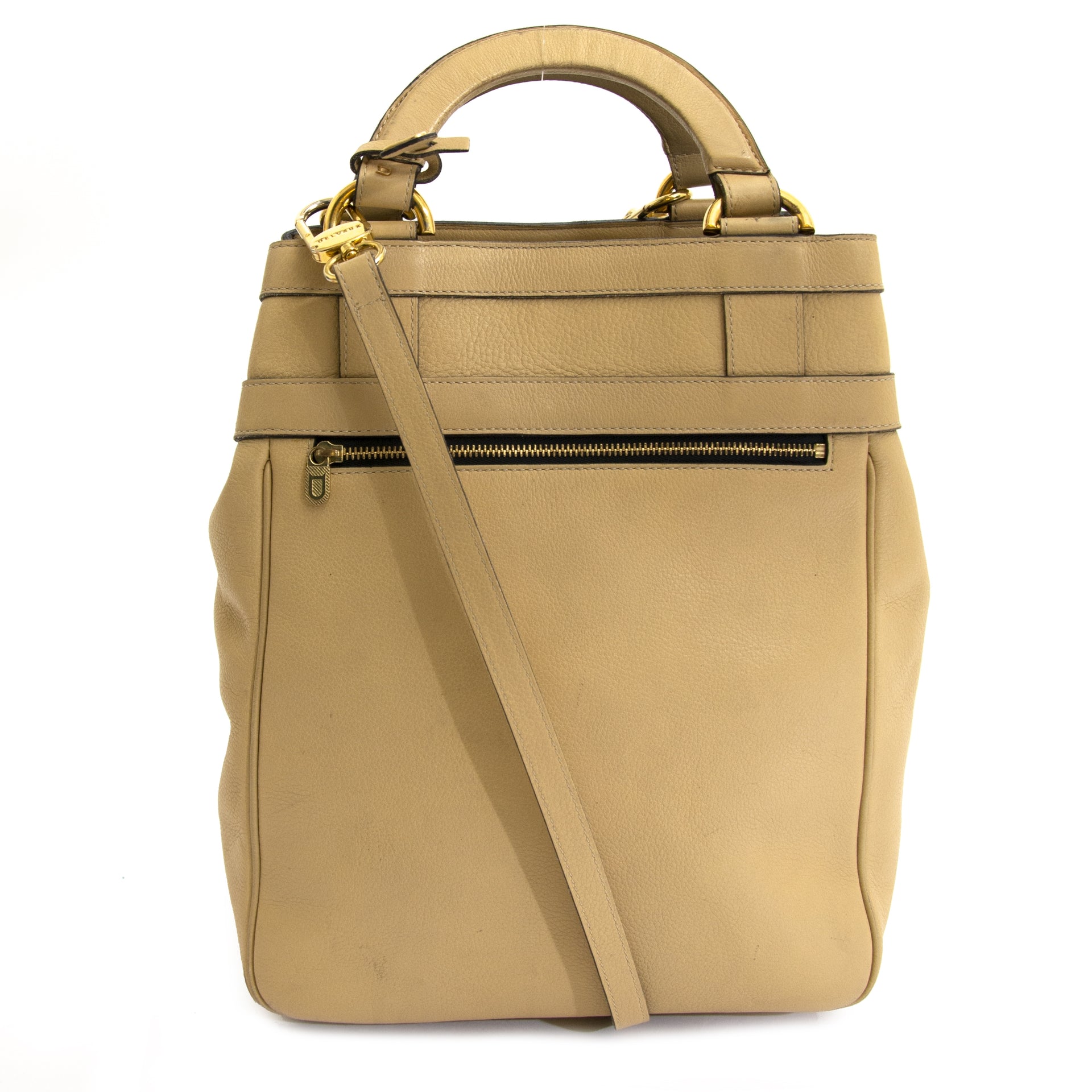Delvaux Roseau Camel Bucket Bag pour le meilleur prix chez Labellov à Anvers