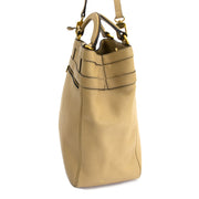 Delvaux Roseau Camel Bucket Bag kopen en verkopen aan de beste prijs