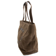 Delvaux Nubuck Taupe Le Emile Shopper now for sale at labellov vintage fashion webshop belgium