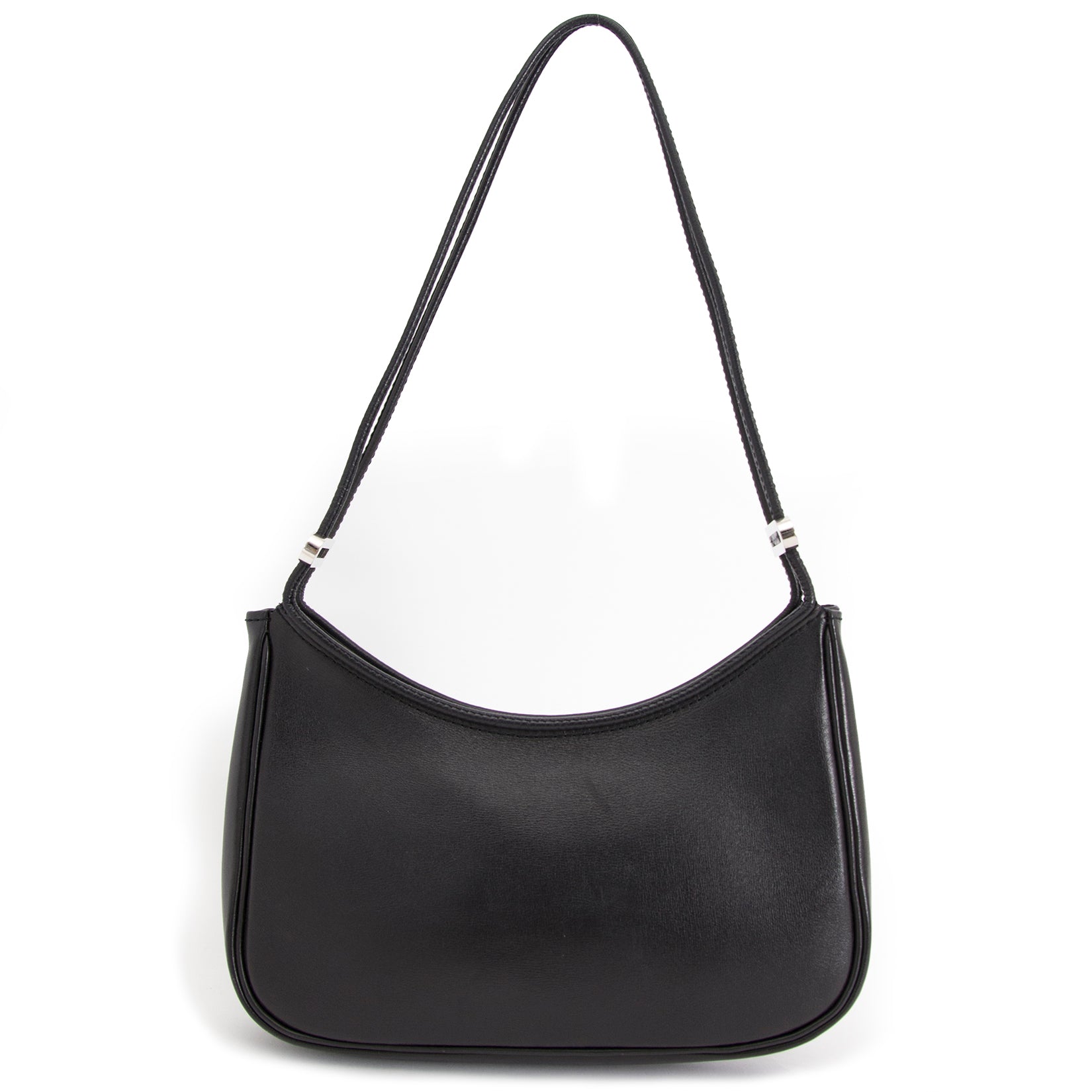 koop online jouw tweedehands Delvaux Dark Blue Shoulder Bag