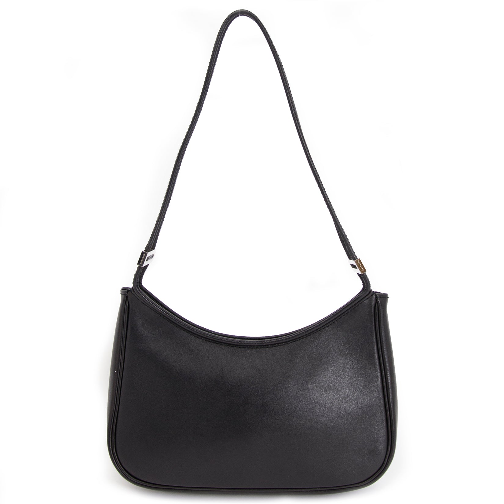 koop veilig online jouw tweedehands Delvaux Dark Blue Shoulder Bag