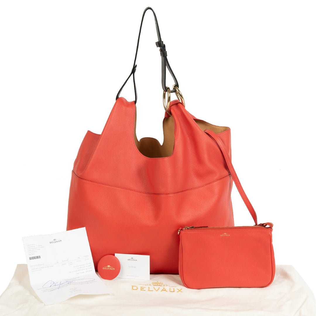 Delvaux Givry With Me Polo Sunset Suns Shoulder Bag kopen en verkopen aan de beste prijs