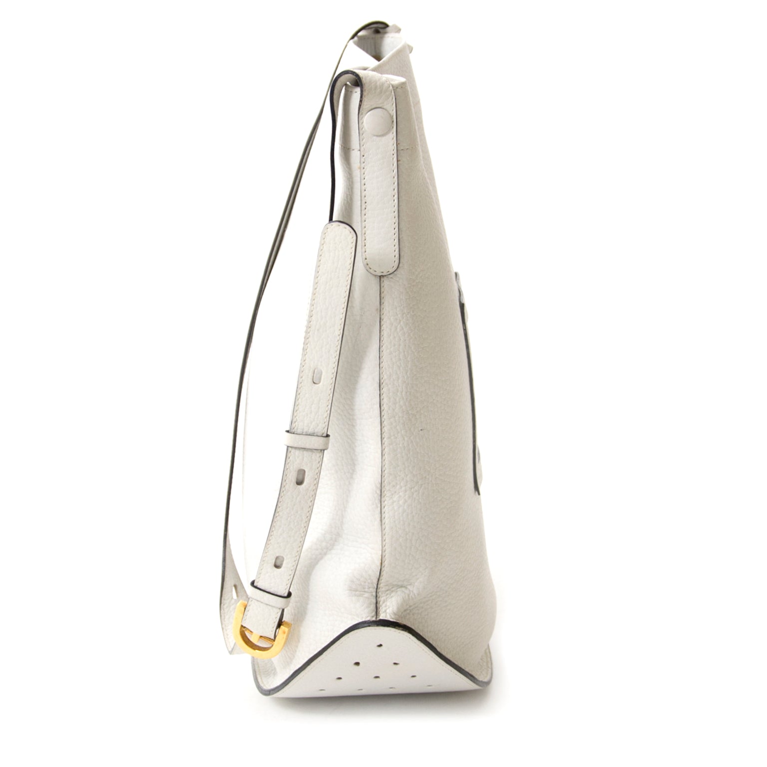 acheter en ligne pour le mieileur prix sac a epaule Delvaux Pin Offwhite comme neuf