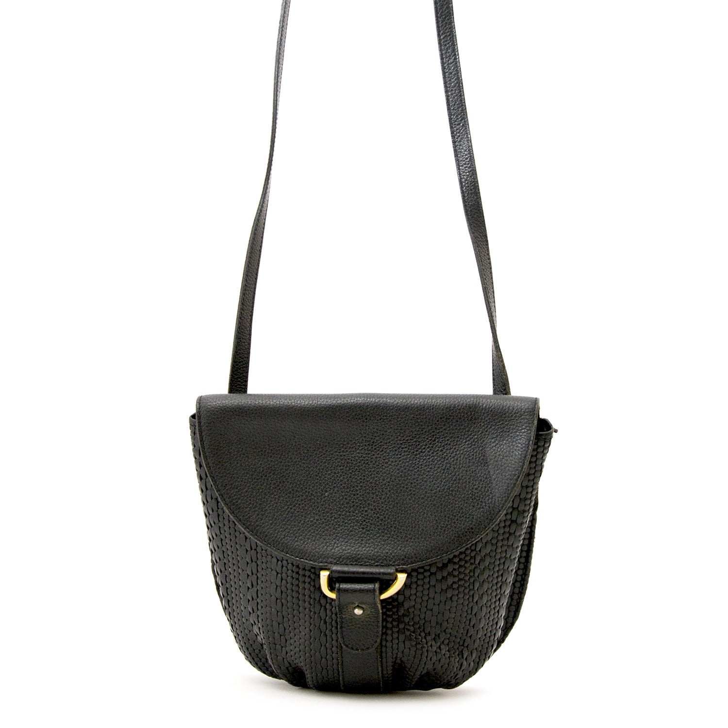 Delvaux Toile de Cuir Crossbodytas
