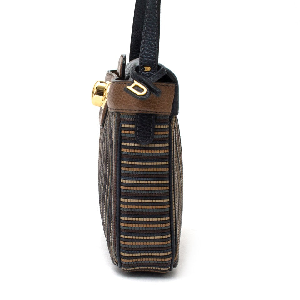 Delvaux 'Toile de Cuir' Cross Body Bag