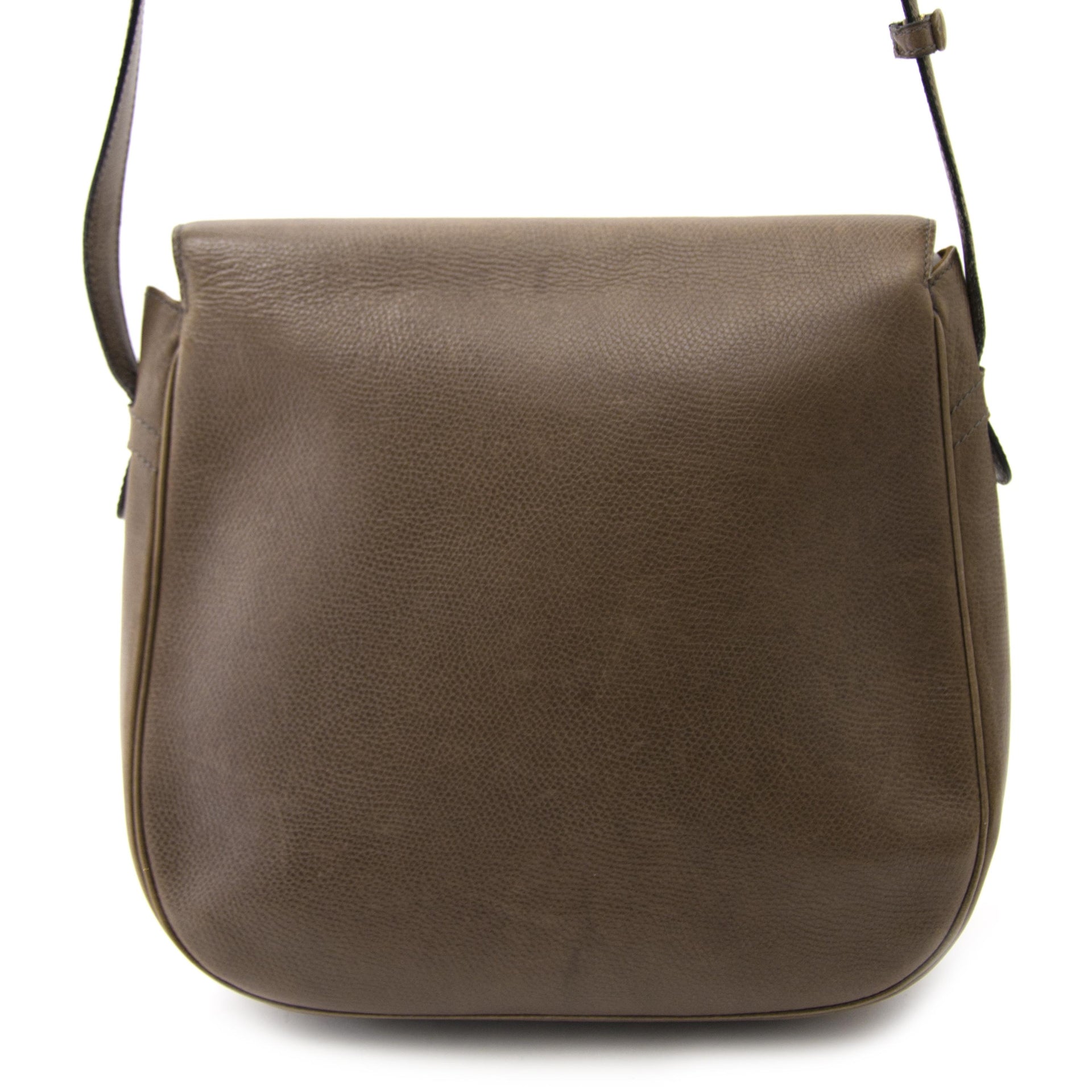 buy Delvaux Taupe Leather Crossbody Bag at labellov for the best price