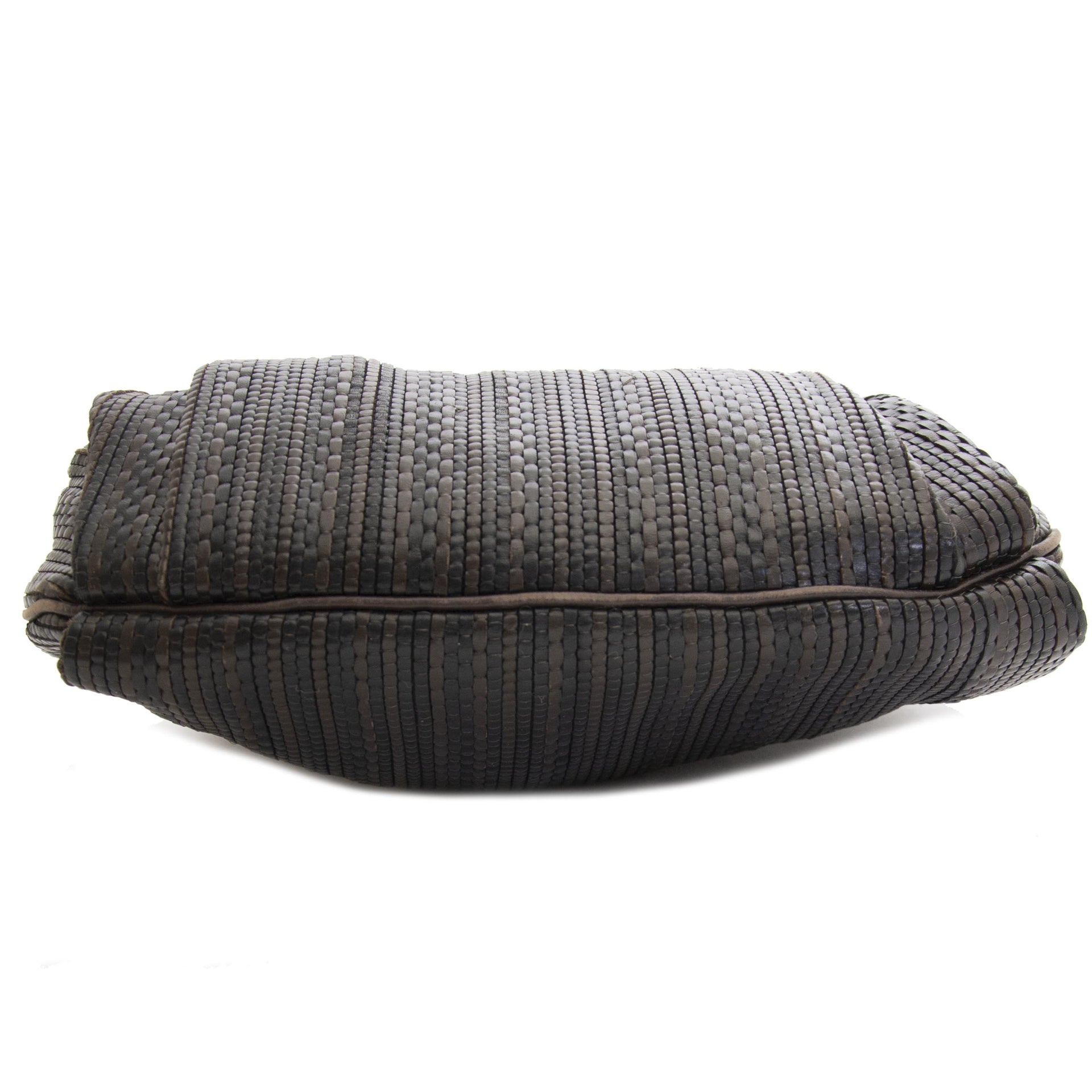 Delvaux Brown Toile De Cuir Faust Bag now for sale at labellov vintage fashion webshop belgium