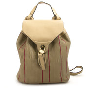 delvaux toile de cuir rose backpack now for sale at labellov vintage fashion webshop belgium