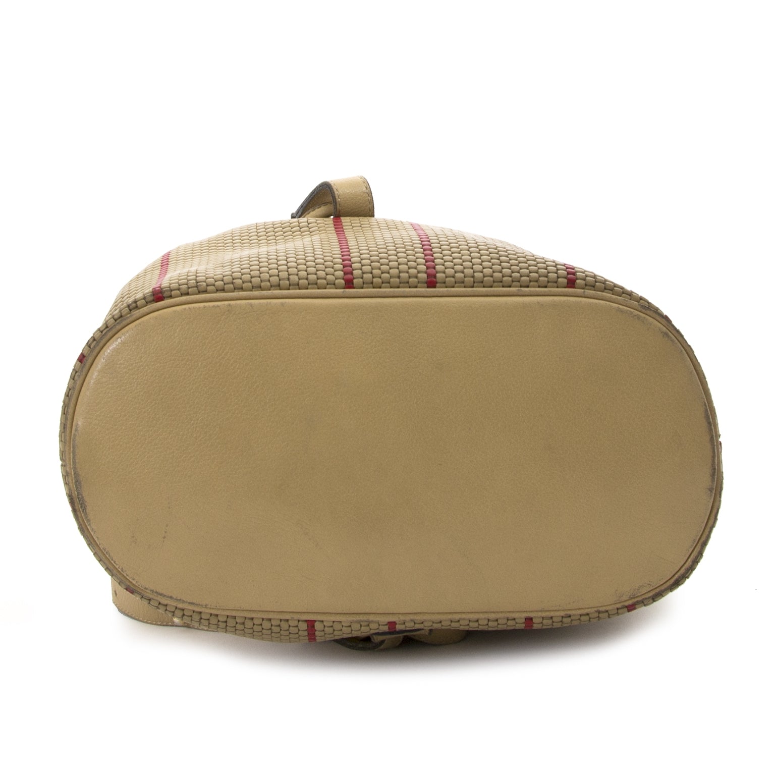 delvaux toile de cuir rose backpack now for sale at labellov vintage fashion webshop belgium