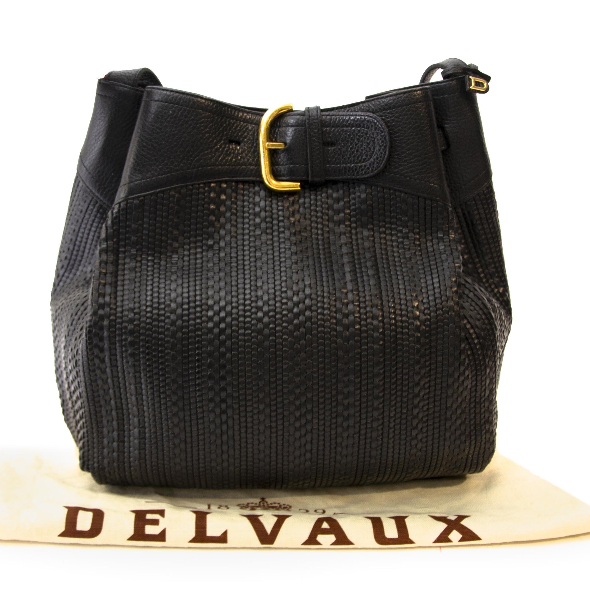 Vintage Delvaux Toile de cuir bag at Labellov. Webshop with designer handbags