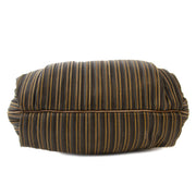 Delvaux Brown Toile De Cuir Faust Bag