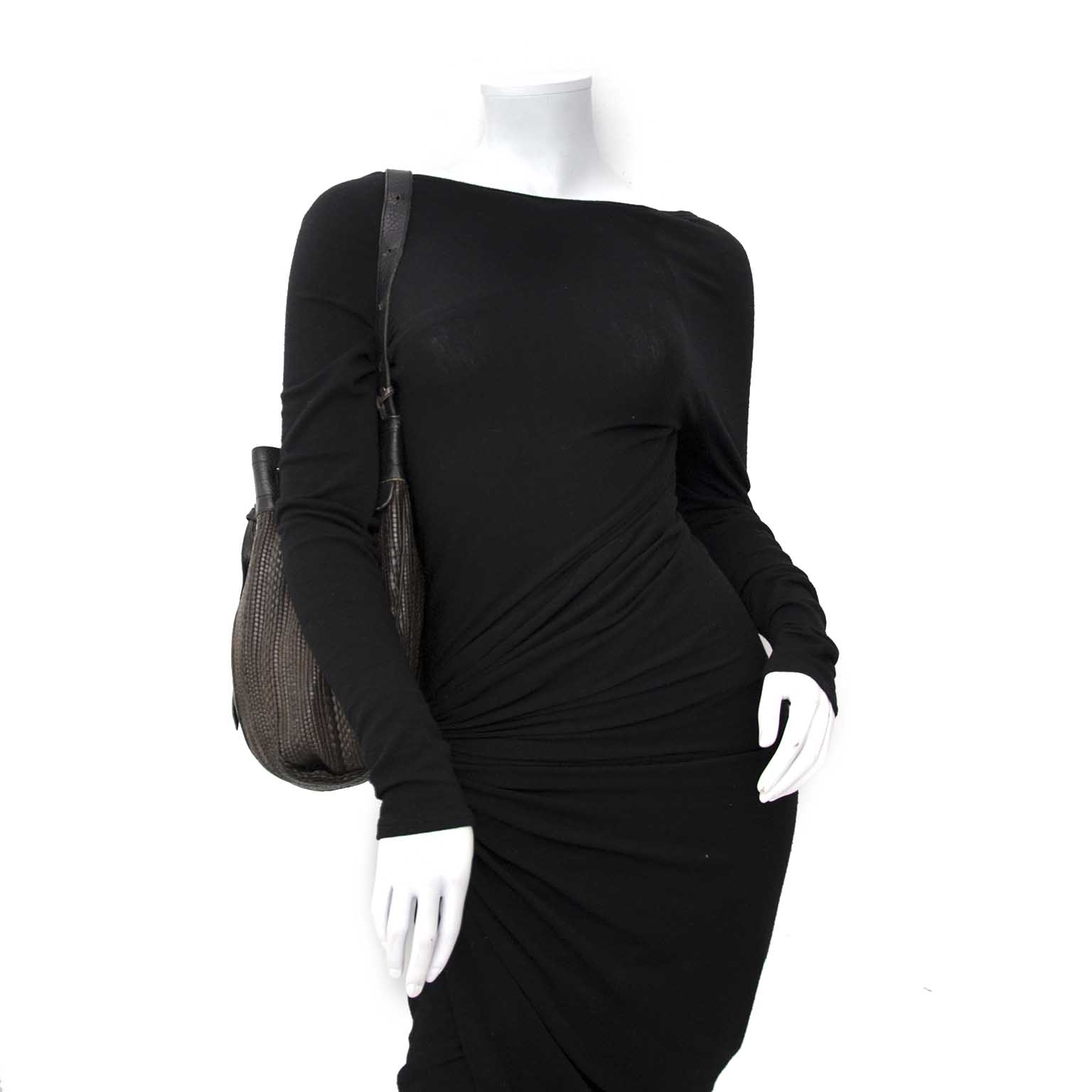 Koop snel en gemakkelijk uw Delvaux Toile de Cuir Ombre Shoulder Bag