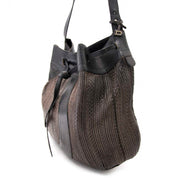 Koop uw Delvaux Toile de Cuir Ombre Shoulder Bag aan de beste prijs